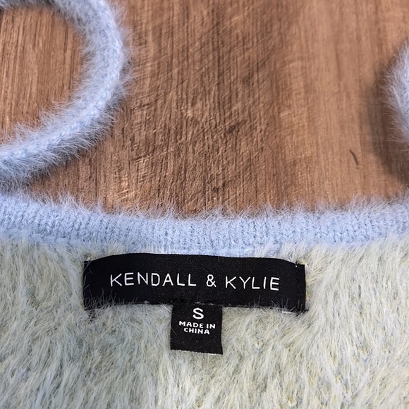 Kendall and Kylie Fuzzy Floral Mini Bodycon Dress Size Small S - Picture 7 of 10